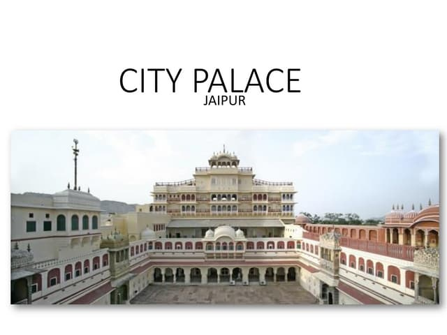 the city palace